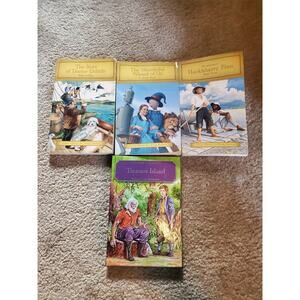 Childrens Classics Chapter Books 4 Book Lot GUC